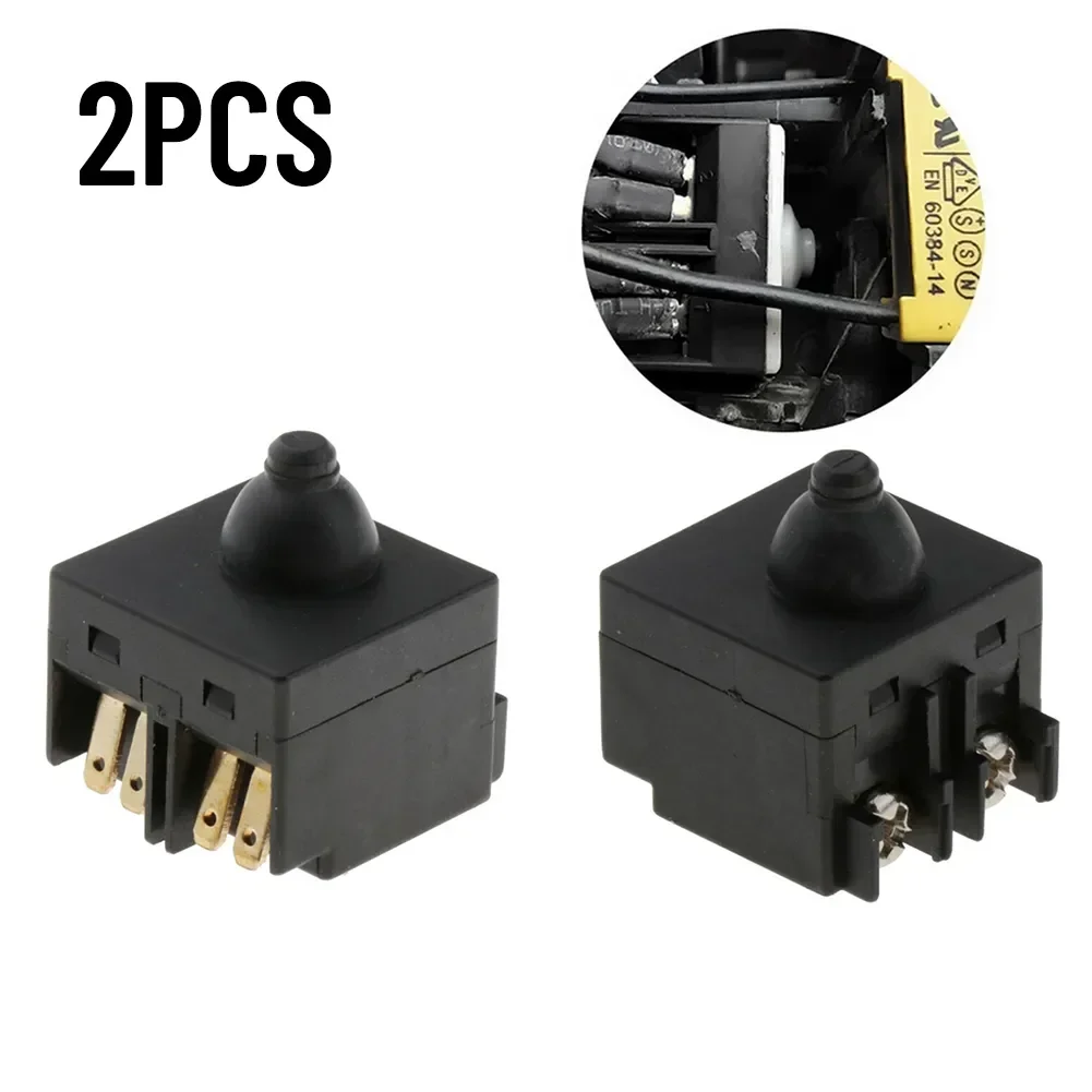 Angle Grinder Variable Speed Corded - 2Pcs Electric Grinder Push Button Switch
