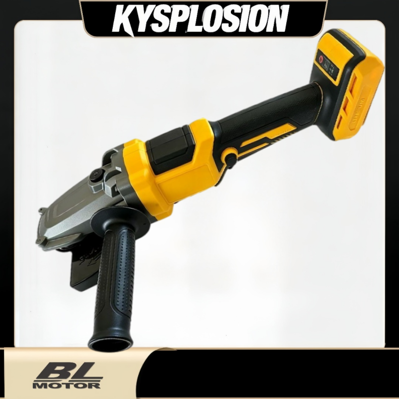 Cordless Angle Grinder 125Mm Brushless - For Dewalt 20v Battery 125mm Brushless