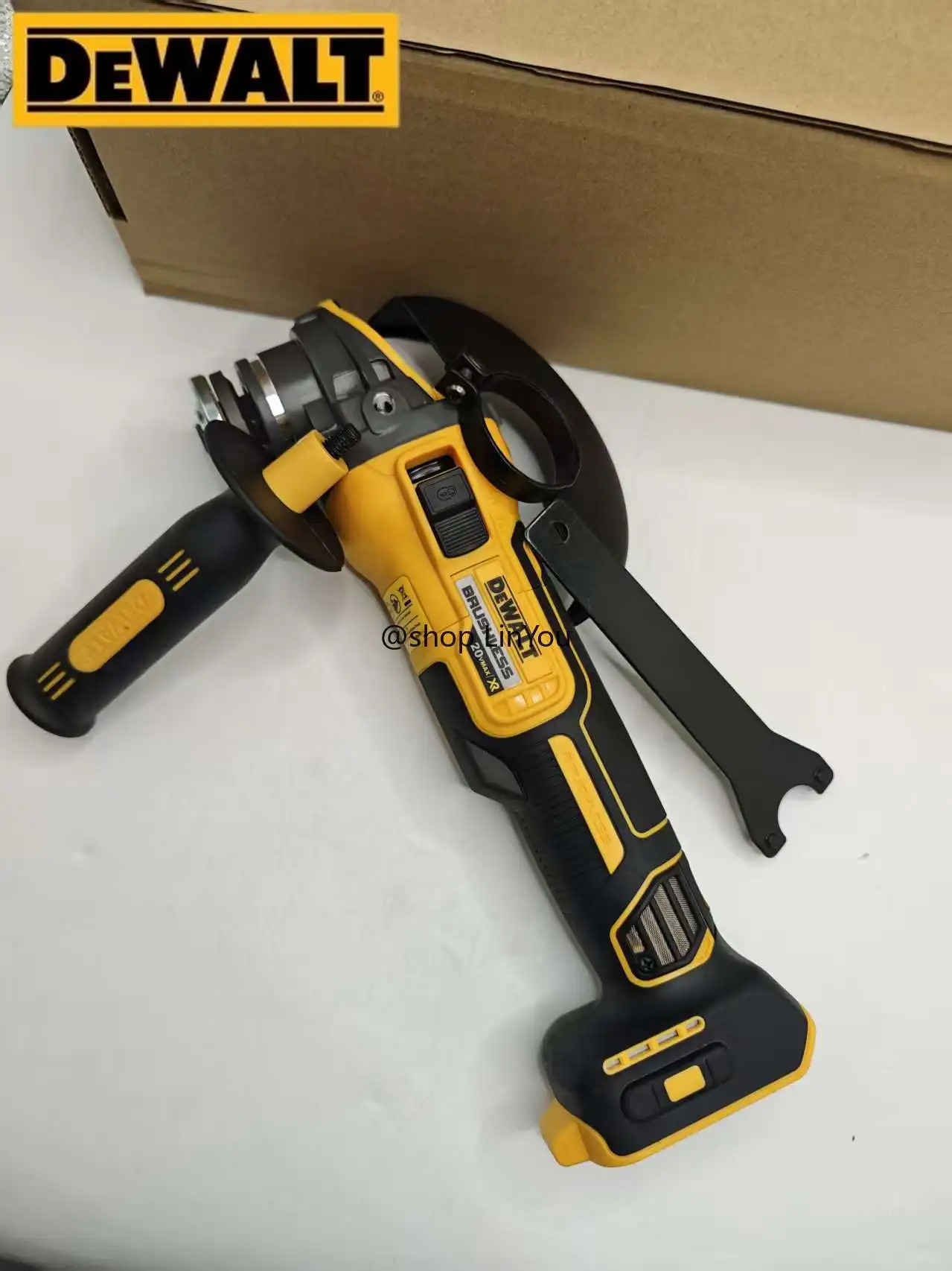 Cordless Angle Grinder 125Mm Brushless - DEWALT DCG409 125mm 9000RPM 20V Lithium
