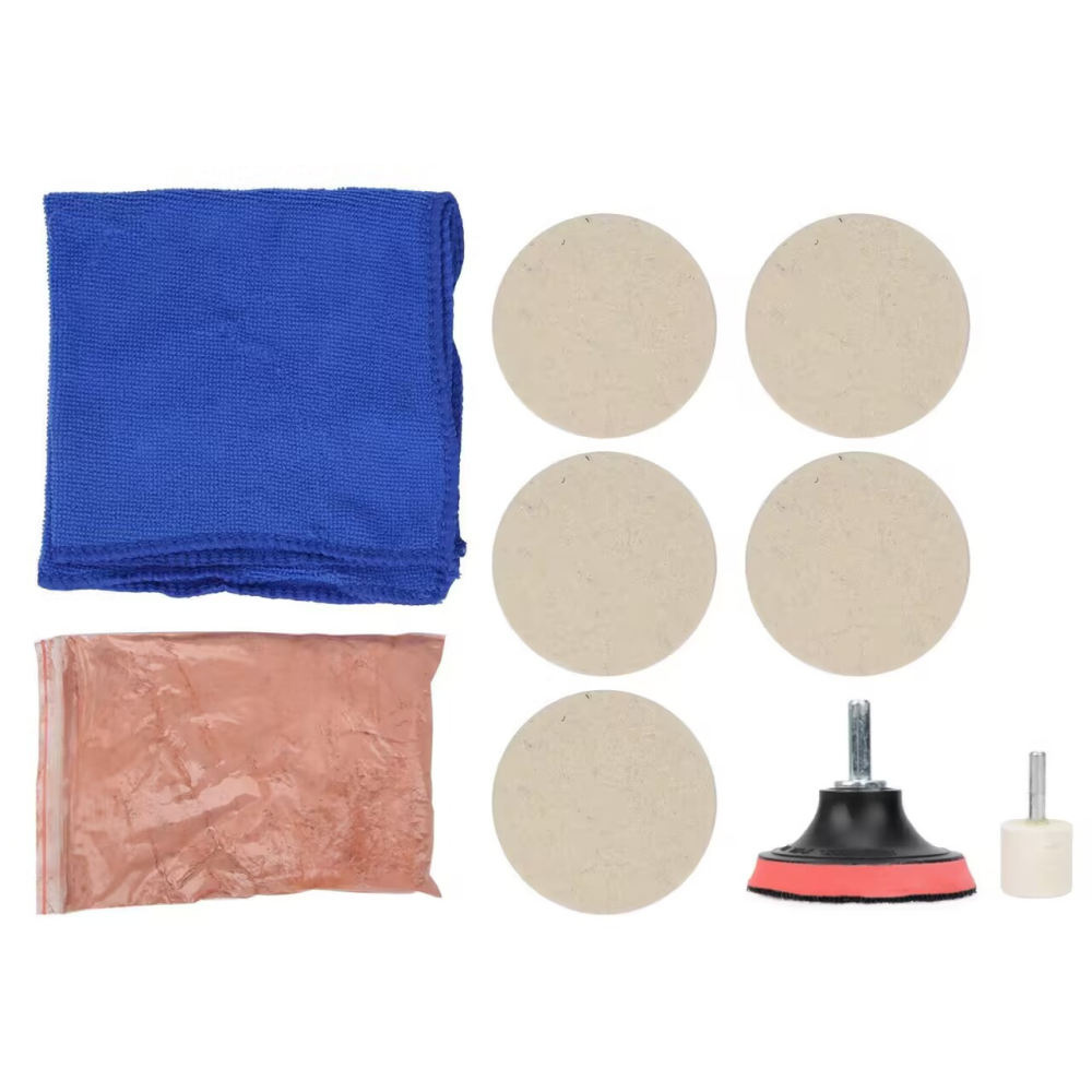 Grinder Polishing Pad Kit - Jewelry Polishing Wheel Wool Felt Pad