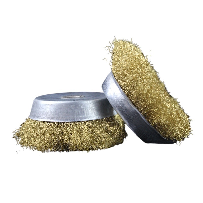 Angle Grinder Wire Brush Wheel - Bowl Type Copper Wire Wheel Brush