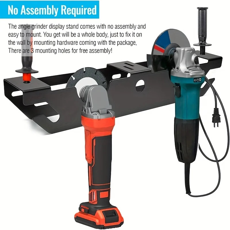 Angle Grinder Stand Holder - Angle Grinder Holder 2 Bay Angle