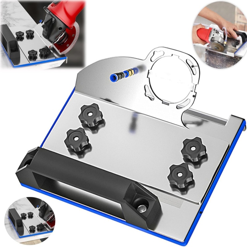 Angle Grinder Stand Holder - Angle Grinder Stand for Tiles 45°