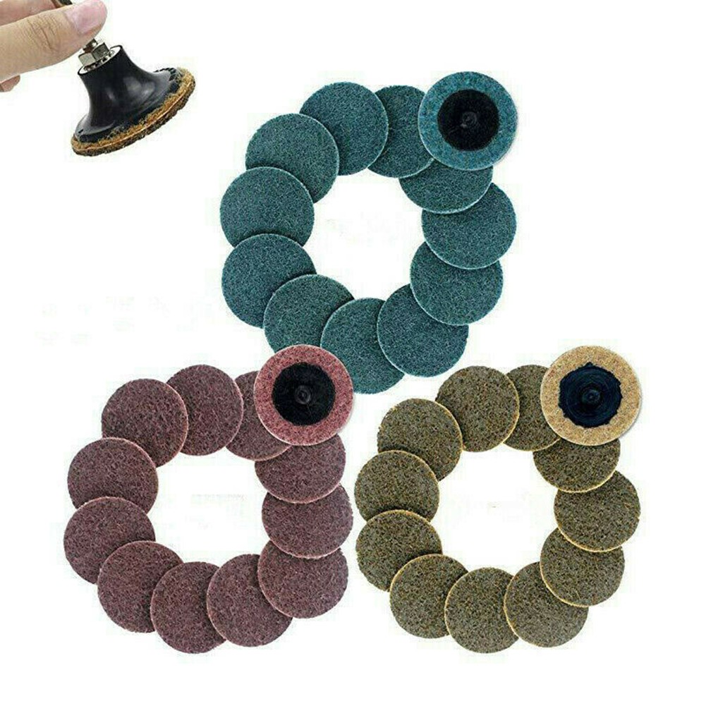 36Pcs 2 Inch Roll Lock Quick C - Grinder Polishing Pad Kit review and price