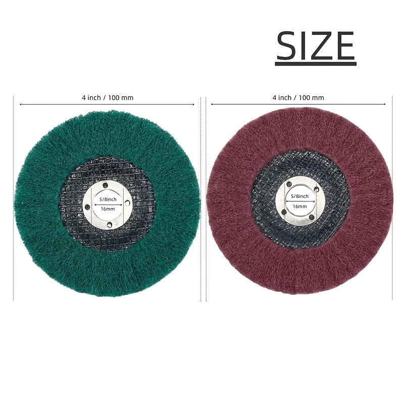 10Pcs 4 Inch Nylon Fiber Flap  - Angle Grinder Flap Disc Set review and price