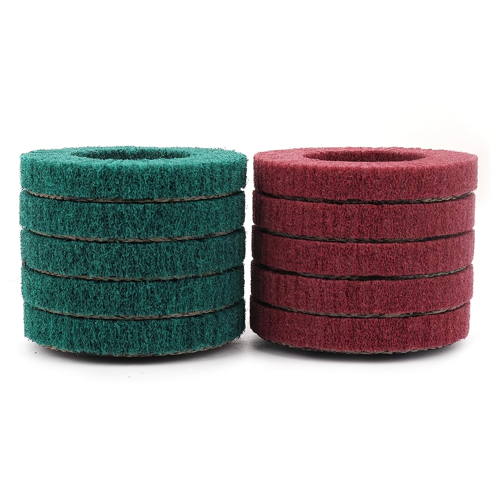 10Pcs 4 Inch Nylon Fiber Flap  - Angle Grinder Flap Disc Set review and price