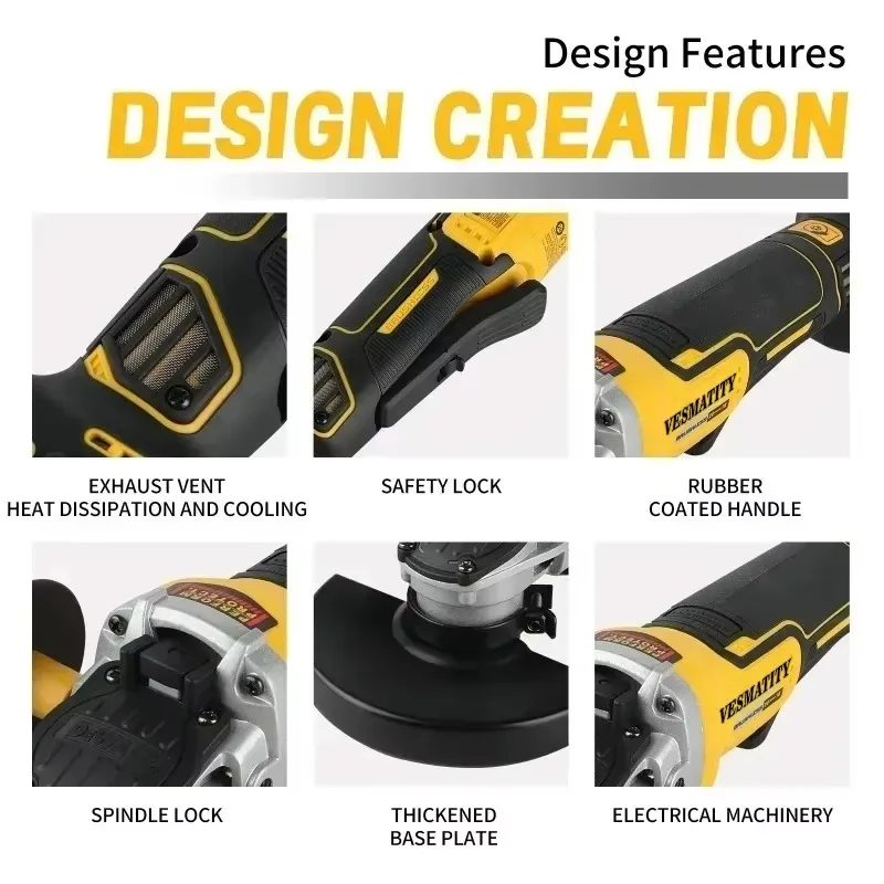 Cordless Angle Grinder DCG406  - Cordless Angle Grinder 125Mm Brushless review and price