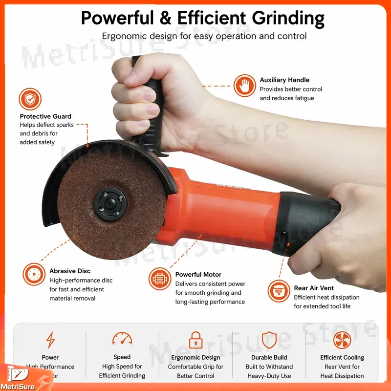 Angle Grinder 800W 1300W 2000W - Angle Grinder Variable Speed Corded review and price