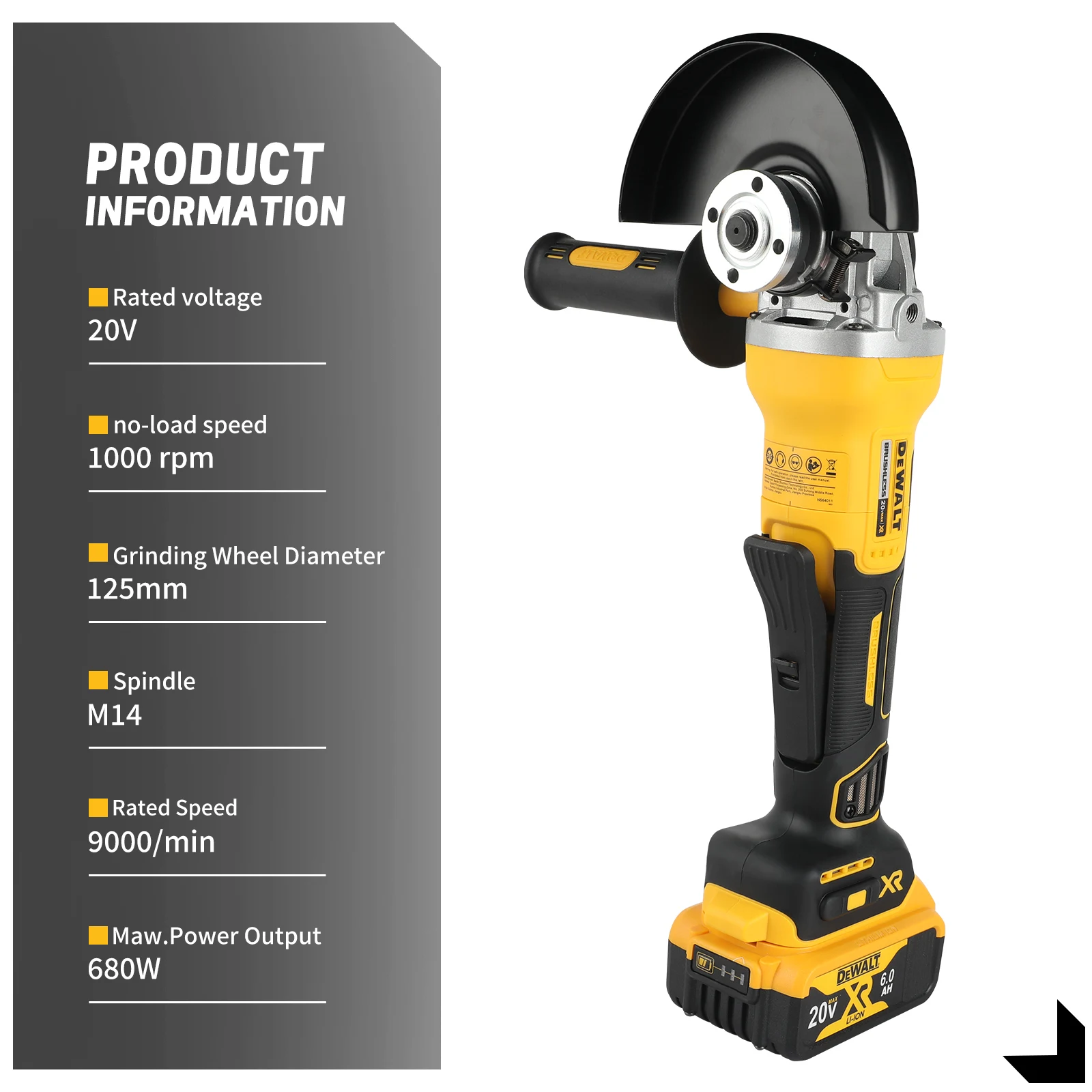 Dewalt 125MM Cordless Brushles - Cordless Angle Grinder 125Mm Brushless review and price