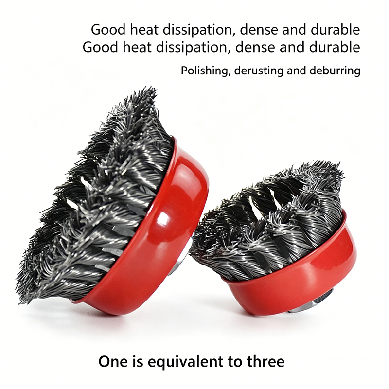3 Wire Cup Wheel Brush Angle G - Angle Grinder Wire Brush Wheel review and price