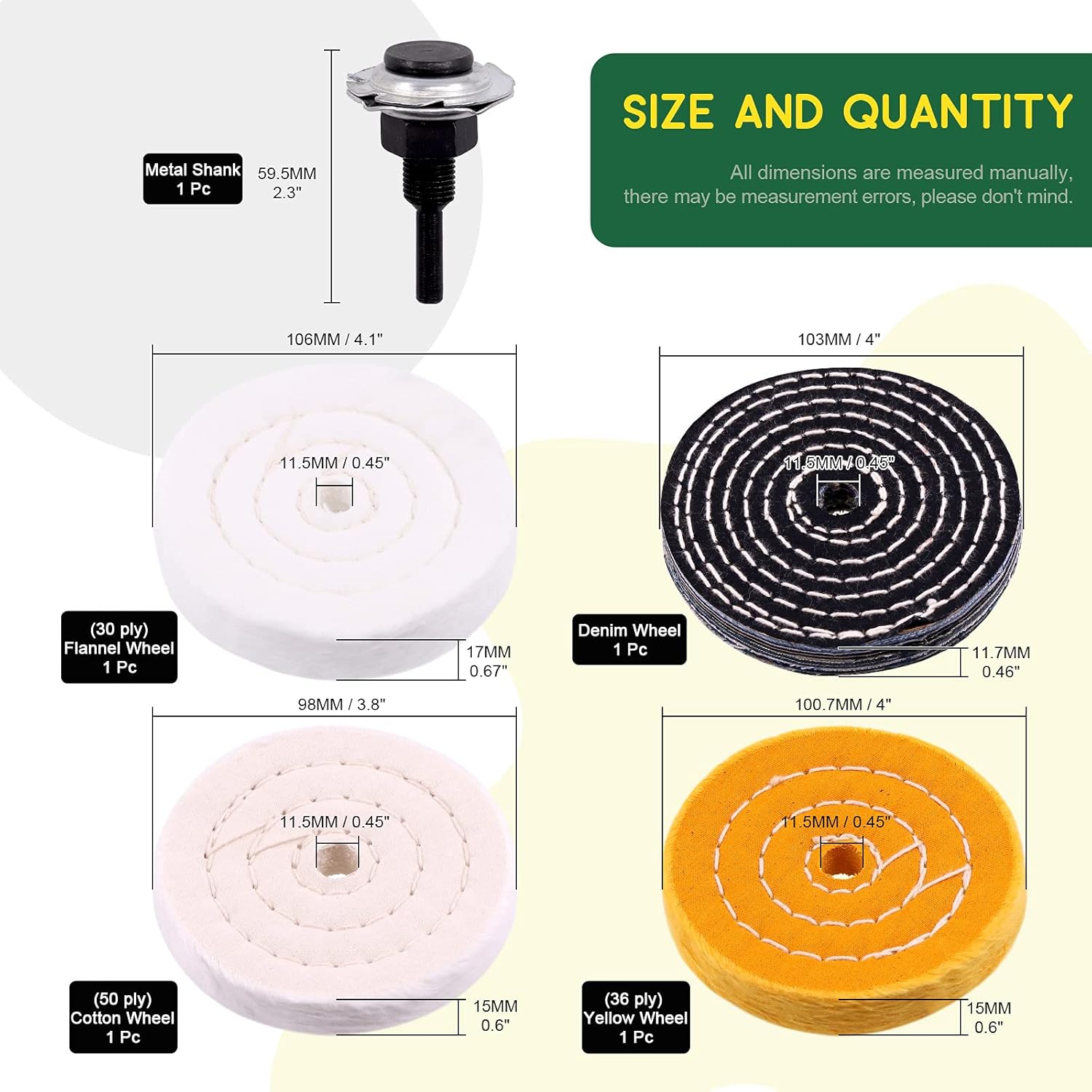 Bench Grinder Polishing Kit Bu - Grinder Polishing Pad Kit review and price
