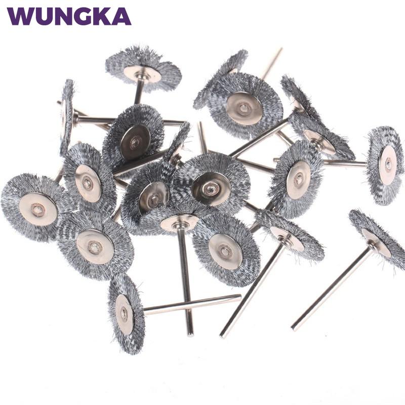 10pcs 2.35/3mm Shank Mini Stai - Angle Grinder Wire Brush Wheel review and price