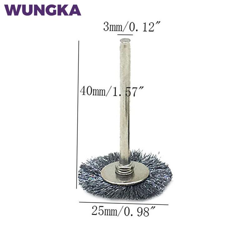 10pcs 2.35/3mm Shank Mini Stai - Angle Grinder Wire Brush Wheel review and price