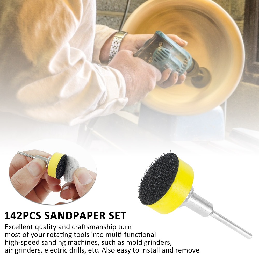 142Pcs 1Inch Sanding Discs Pad - Grinder Polishing Pad Kit review and price