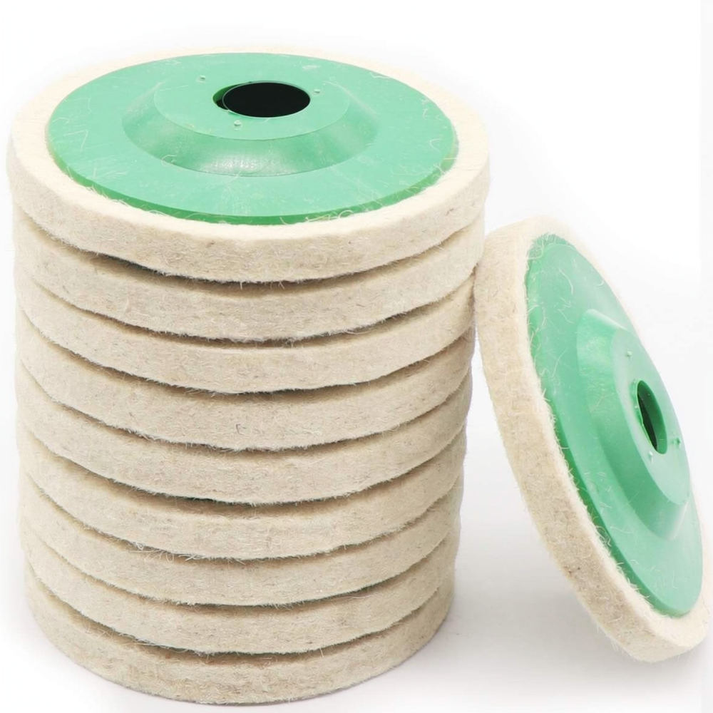 Angle Grinder Wool Felt Polish - Grinder Polishing Pad Kit review and price