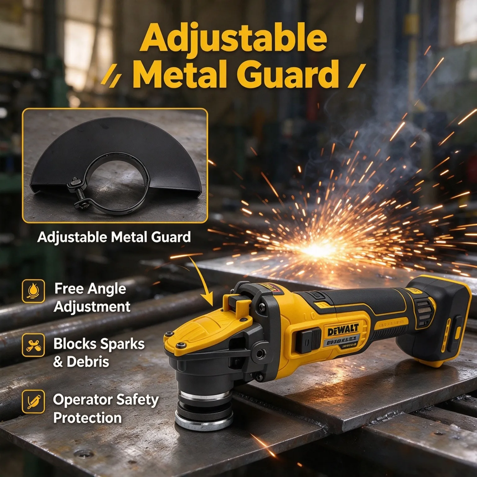 DEWALT DCG409 20V Brushless Co - Cordless Angle Grinder 125Mm Brushless review and price
