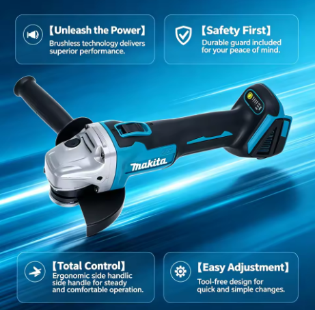 Makita DGA404 125mm Brushless  - Cordless Angle Grinder 125Mm Brushless review and price