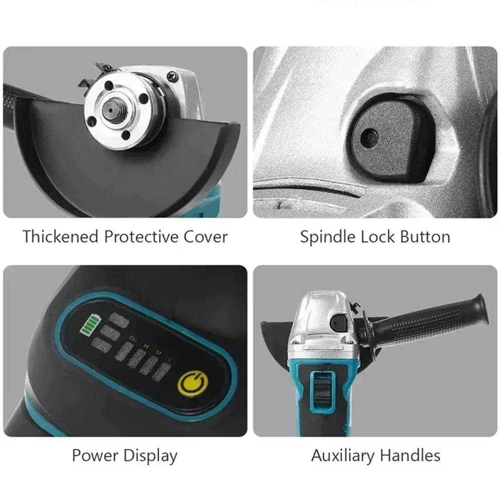 Makita DGA404 125mm Brushless  - Cordless Angle Grinder 125Mm Brushless review and price