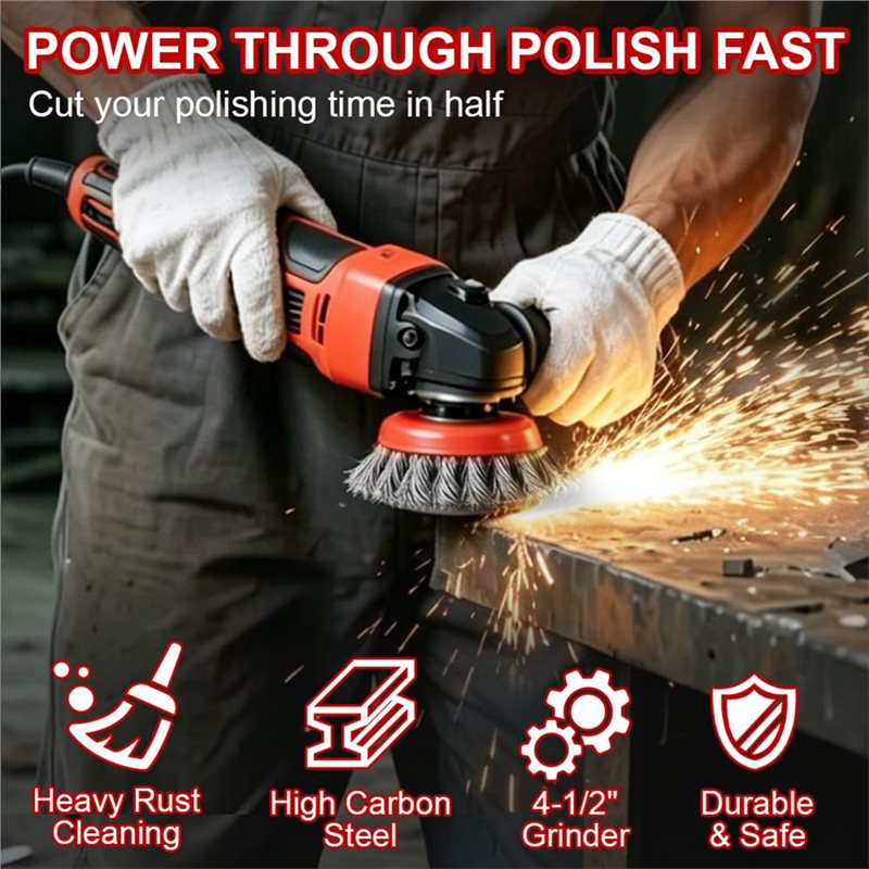 Best-Wire Wheel Brush Set Of 7 - Angle Grinder Wire Brush Wheel review and price