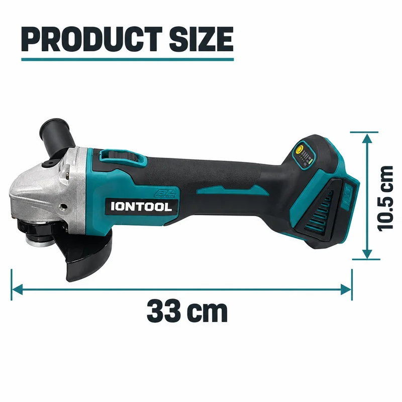 IONTOOL Brushless Cordless Ang - Brushless Grinder 100Mm 850W review and price