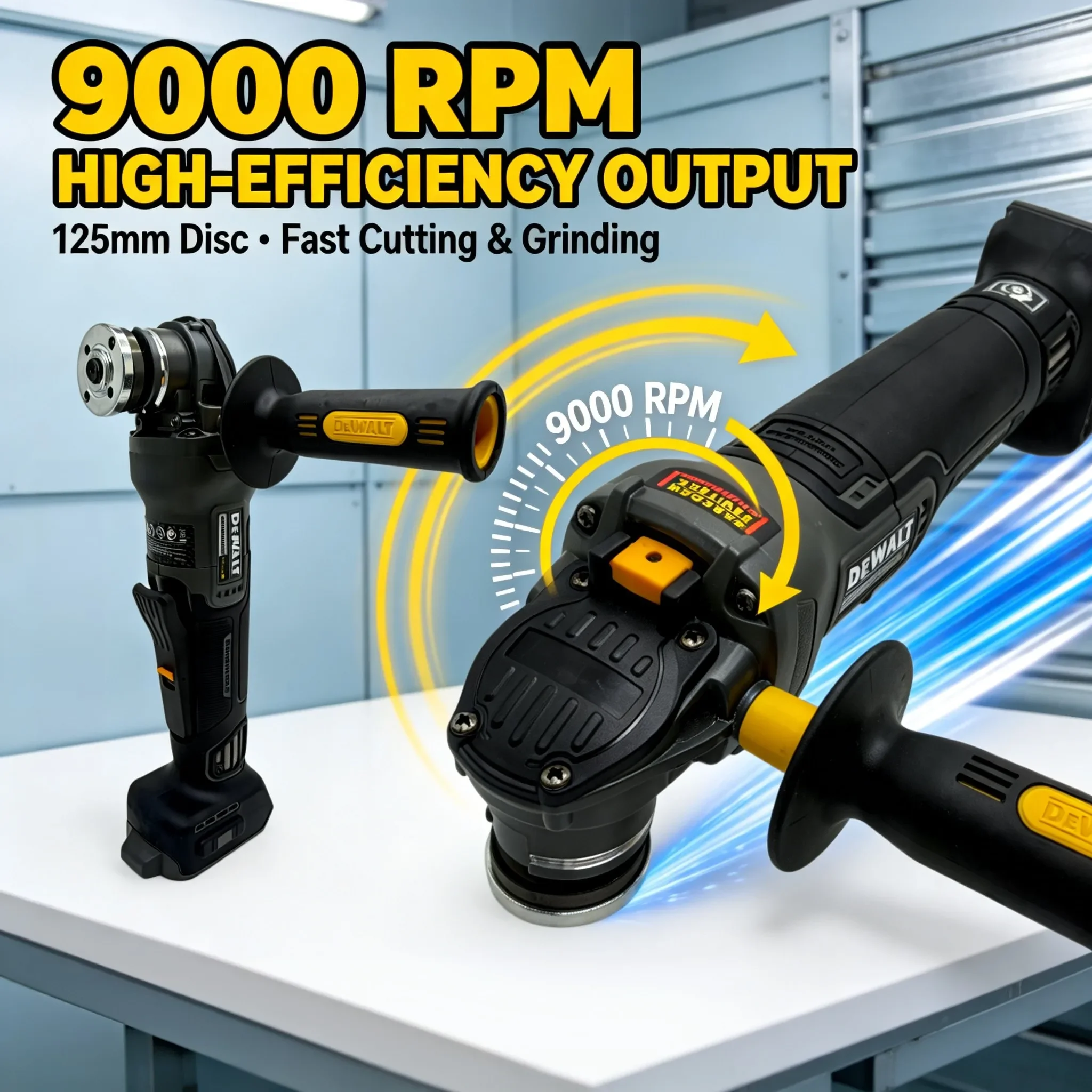 DEWALT DCG406 Brushless Cordle - Cordless Angle Grinder 125Mm Brushless review and price
