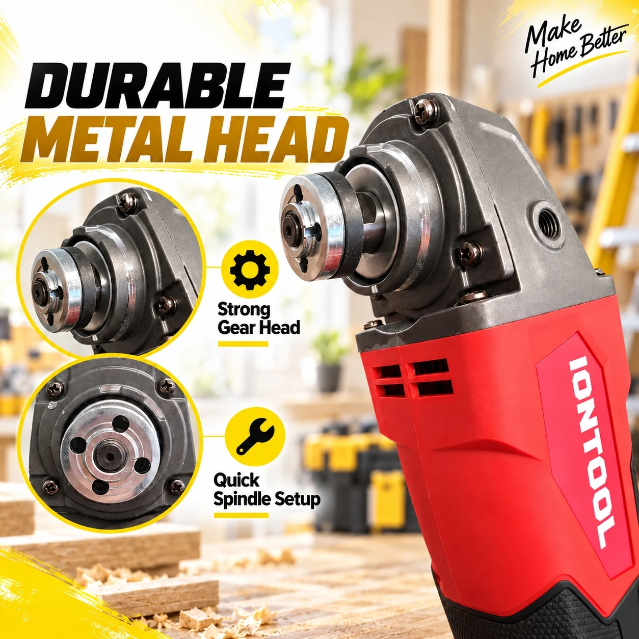 IONTOOL Compact Durable 850W 1 - Brushless Grinder 100Mm 850W review and price