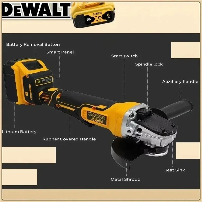 Dewalt DCG406 125MM Angle Grin - Cordless Angle Grinder 125Mm Brushless review and price