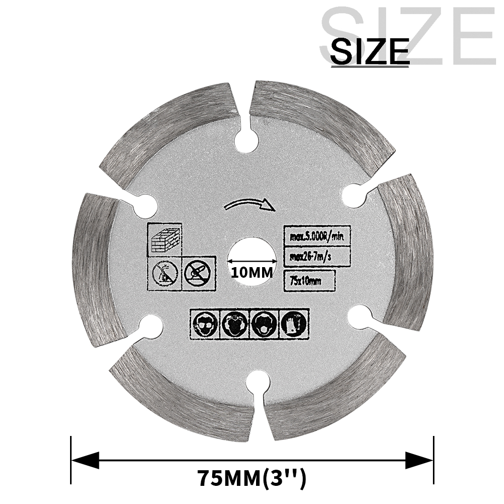 1/2/3Pcs Diamond Cutting Blade - Angle Grinder Diamond Blade Concrete review and price