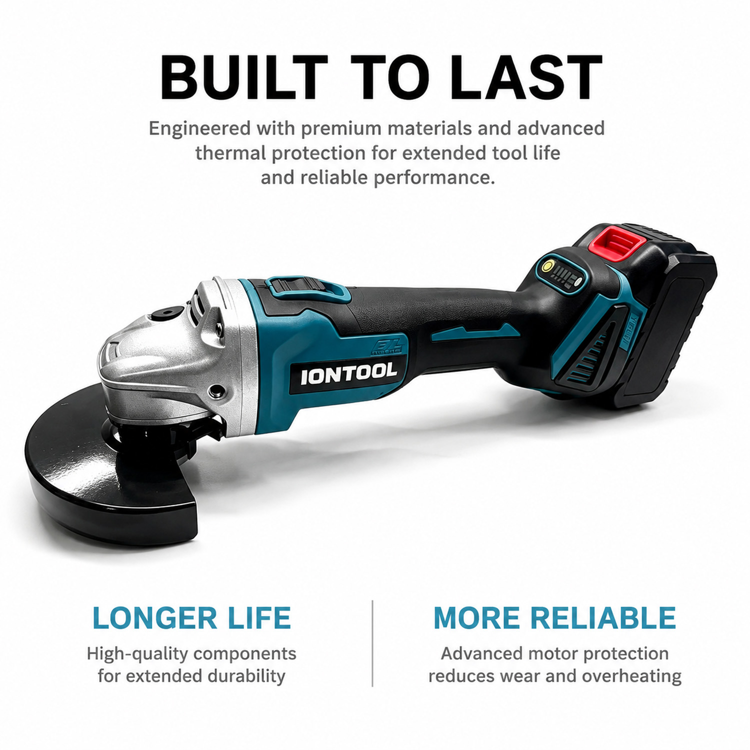 IONTOOL Durable Cordless Angle - Brushless Grinder 100Mm 850W review and price