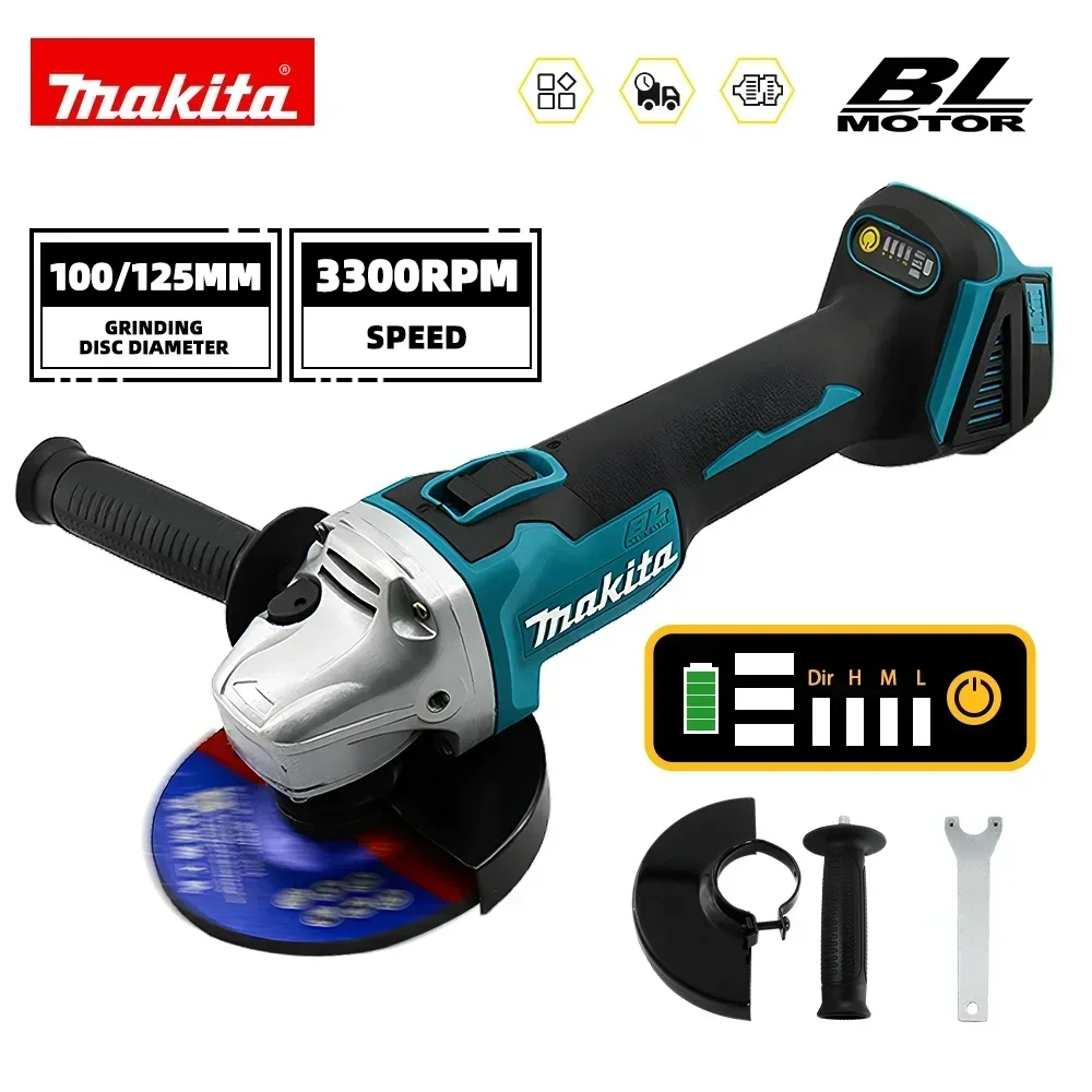 Makita 18V Cordless Brushless  - Cordless Angle Grinder 125Mm Brushless review and price