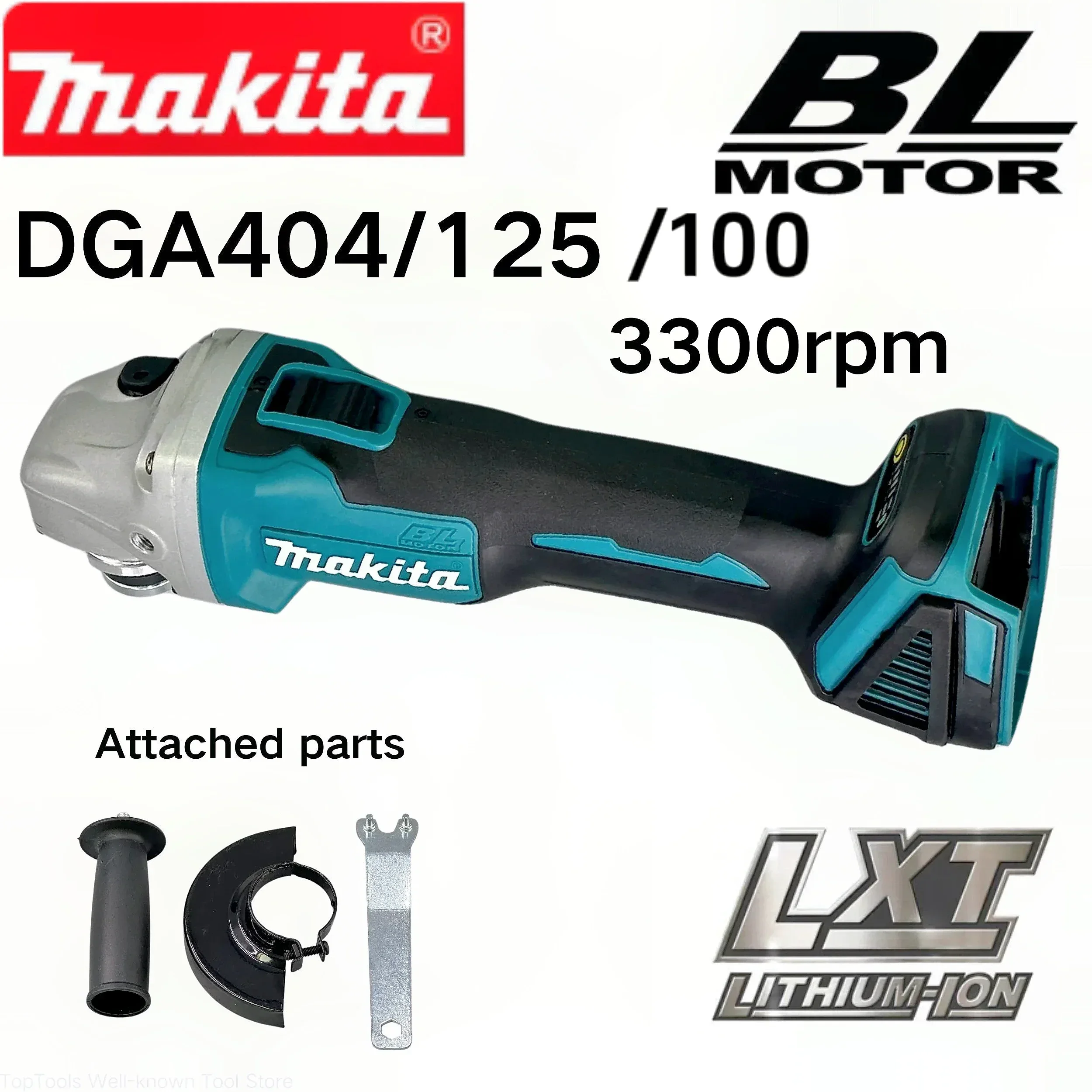 Makita 18V Cordless Brushless  - Cordless Angle Grinder 125Mm Brushless review and price