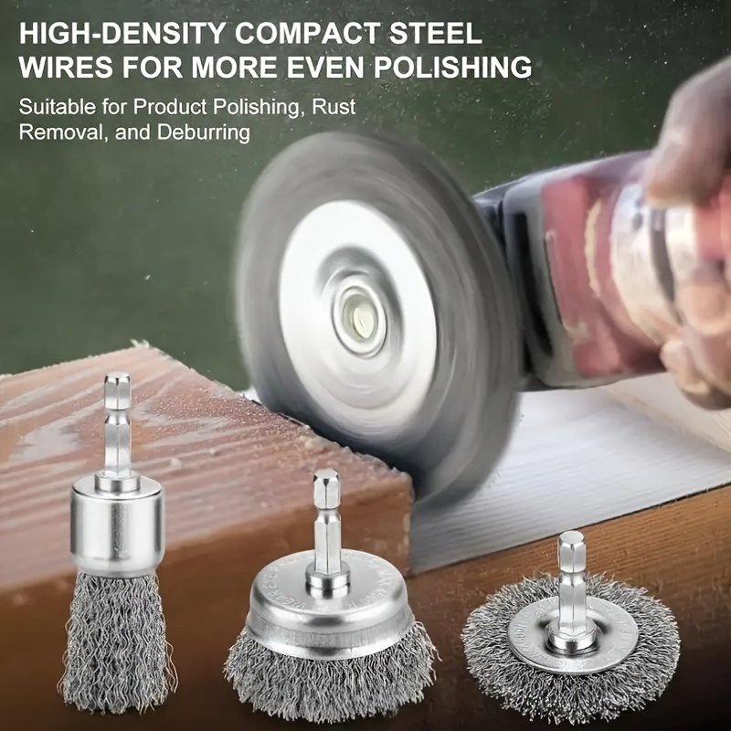 4pcs Wire Wheels Brush For Met - Angle Grinder Wire Brush Wheel review and price