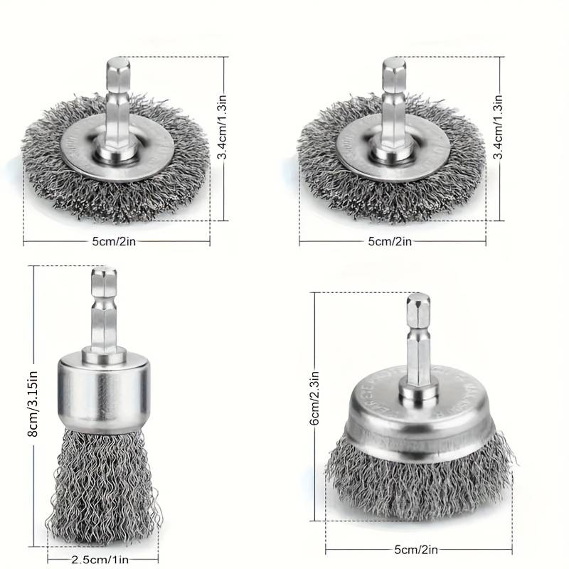 4pcs Wire Wheels Brush For Met - Angle Grinder Wire Brush Wheel review and price