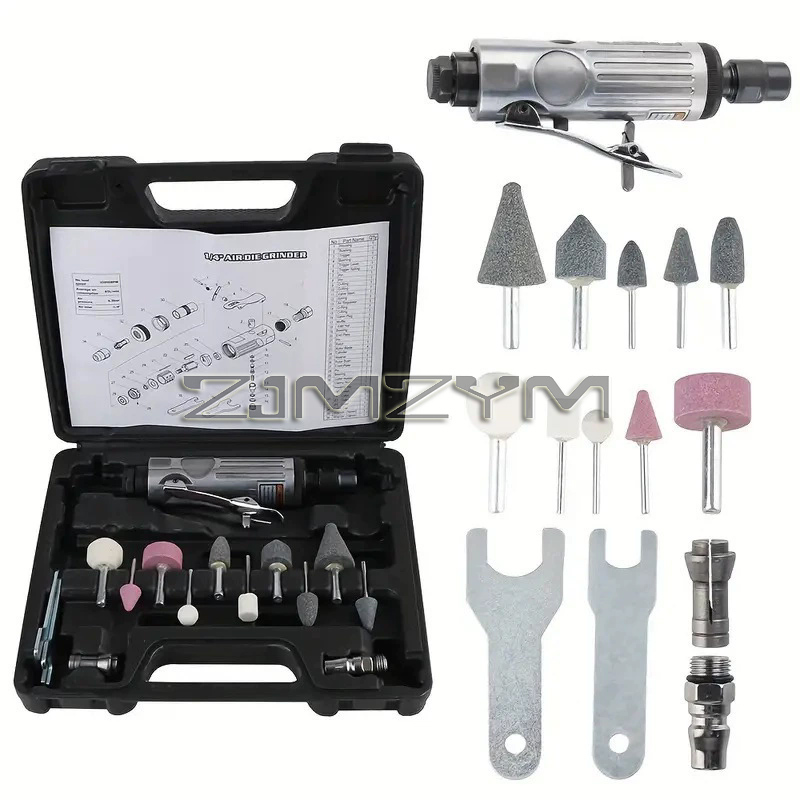 16Pcs/Set 1/4 Inch Car Air Gri - Die Grinder 1/4 Inch Air review and price