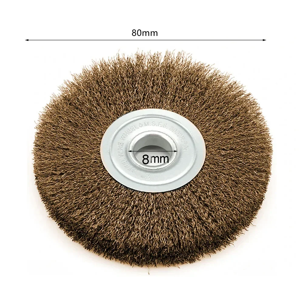 1Pc Crimped Wheel Drill Brush  - Angle Grinder Wire Brush Wheel review and price