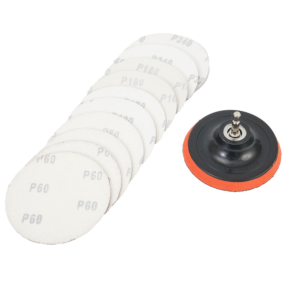 12pcs 4inch Sanding Discs 60-2 - Grinder Polishing Pad Kit review and price