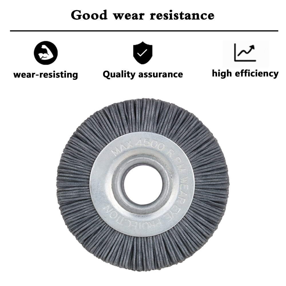 70mm Nylon Wheel Brush Bore 16 - Angle Grinder Wire Brush Wheel review and price