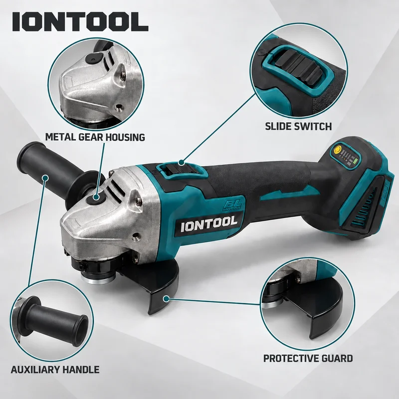 IONTOOL Durable Cordless Angle - Brushless Grinder 100Mm 850W review and price