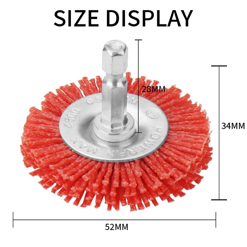 Nylon Flat Brush Abrasive Wire - Angle Grinder Wire Brush Wheel review and price