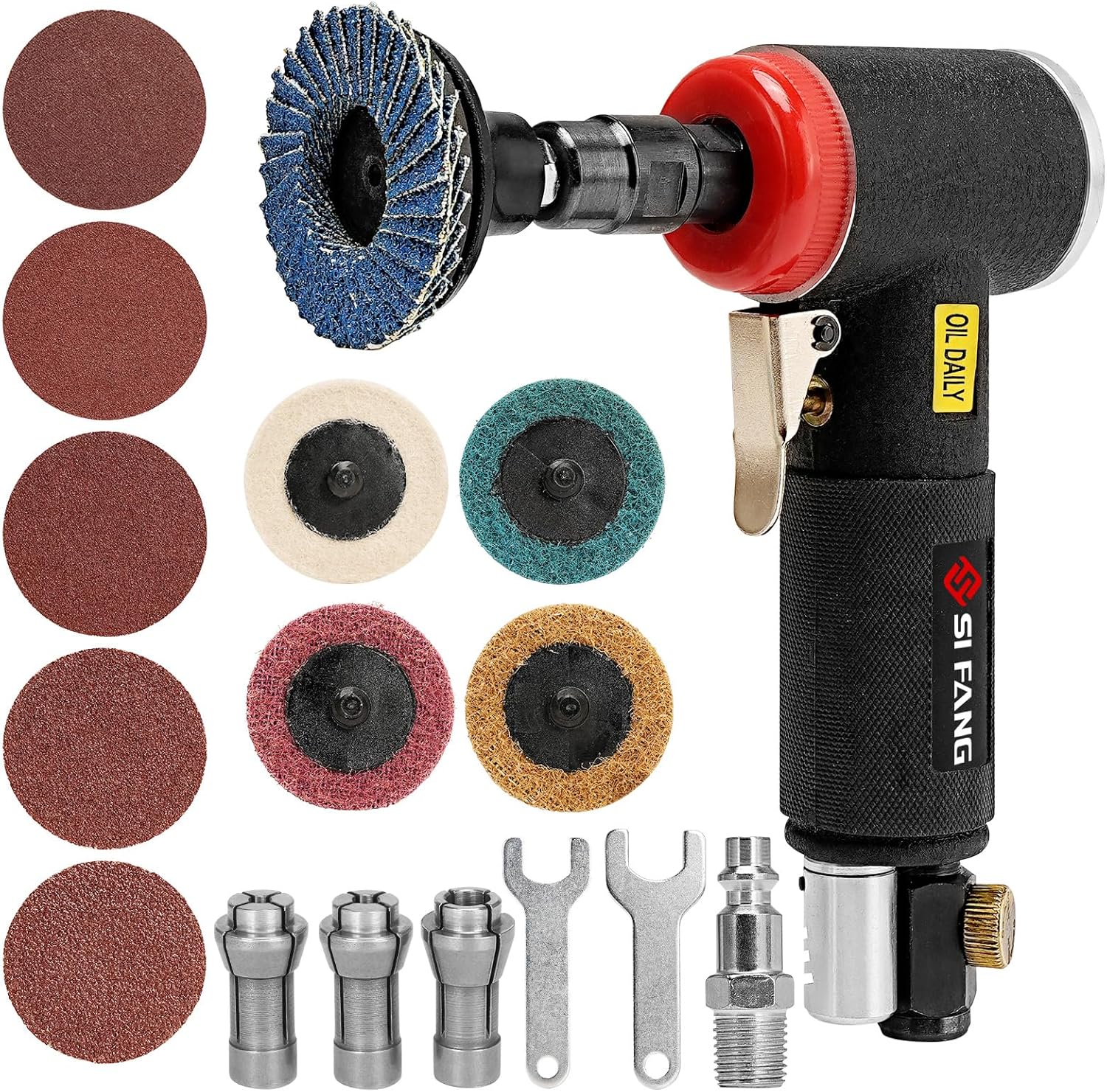 SI FANG Mini Air Angle Die Gri - Die Grinder 1/4 Inch Air review and price