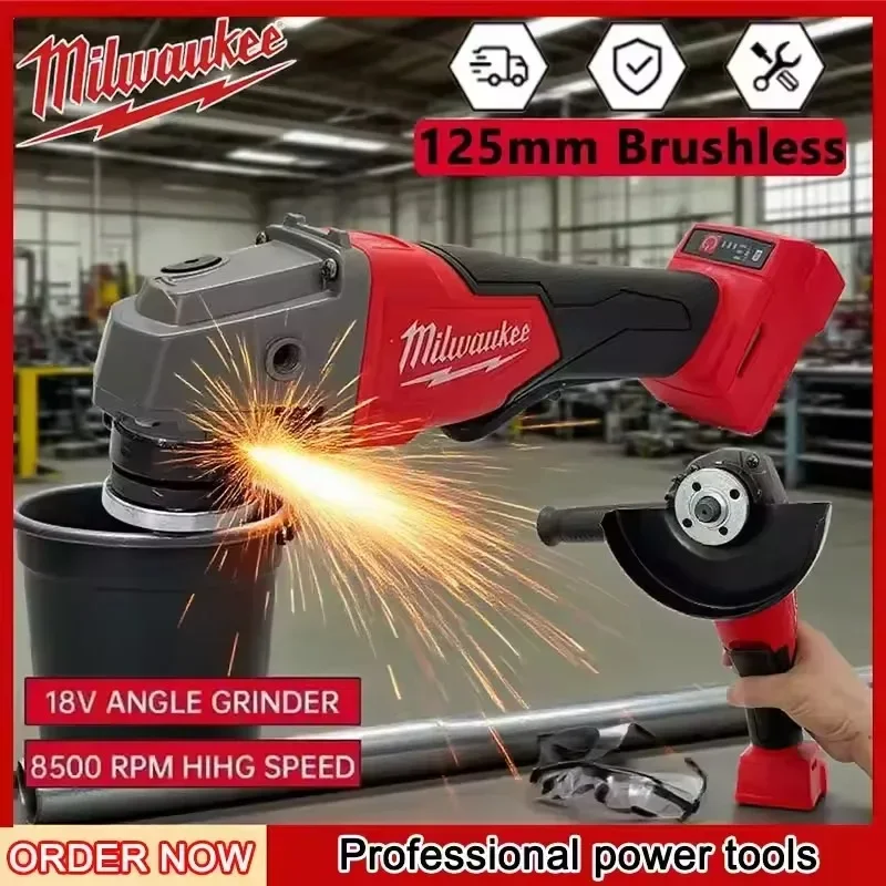 New Original Genuine Milwaukee - Cordless Angle Grinder 125Mm Brushless review and price