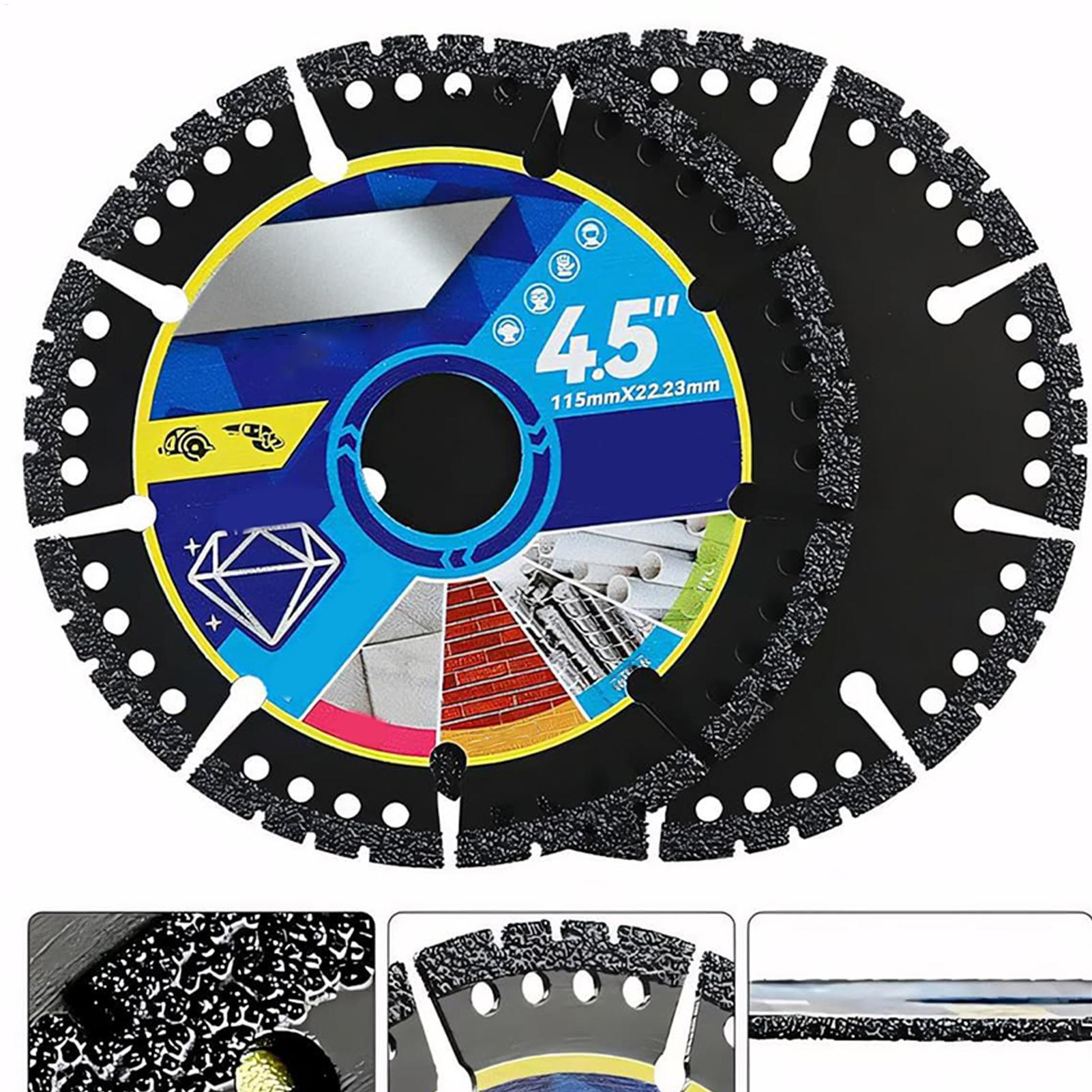 Saw Disc Wheel 3 pcs 4.5 Inch  - Angle Grinder Diamond Blade Concrete review and price