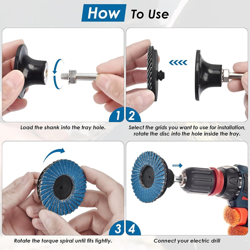 AC88 72PCS 2 Inch Flap Discs S - Angle Grinder Flap Disc Set review and price
