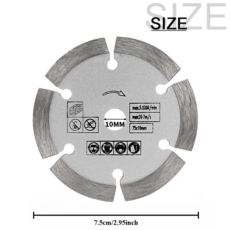 1/3pcs 3 Inch Stone Cutting Di - Angle Grinder Diamond Blade Concrete review and price