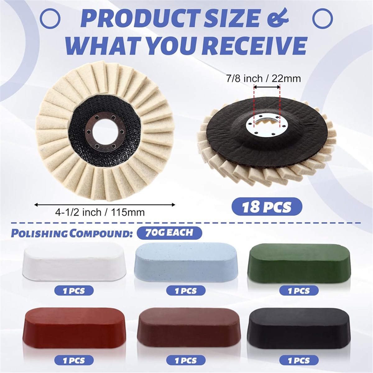 New Arrival@@ Fashion  24 Pcs  - Angle Grinder Flap Disc Set review and price