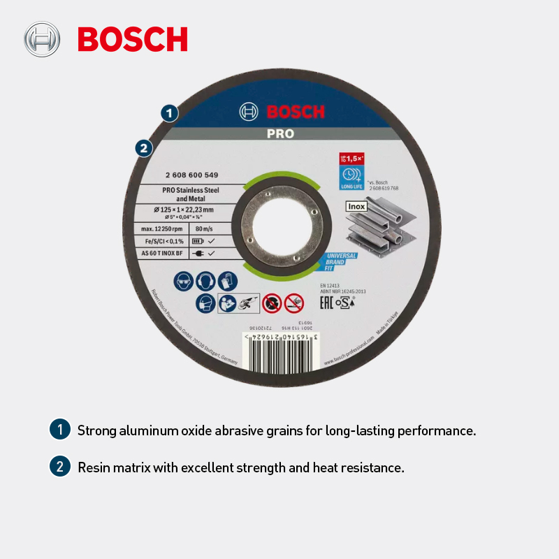 Bosch 125mm Cutting Disc Cut O - Angle Grinder Cutting Disc 125Mm review and price